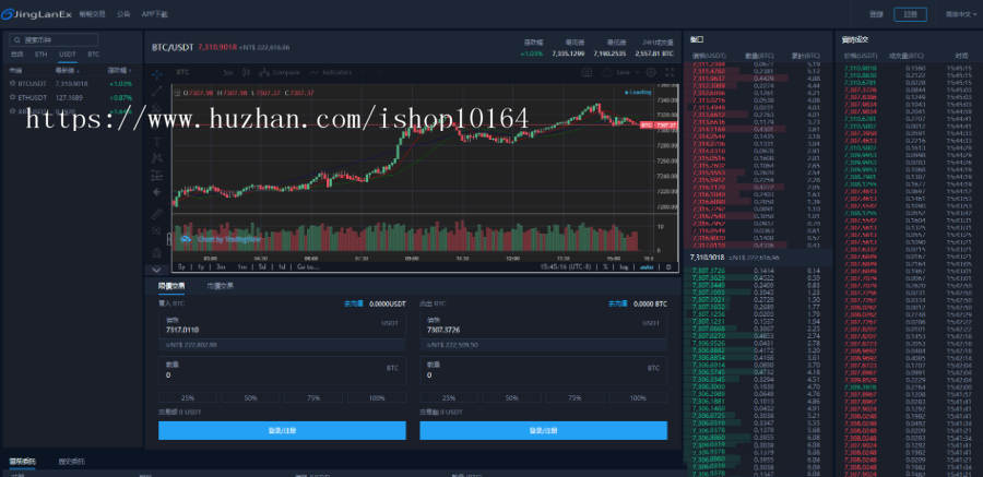 景蓝交易所源码 商用运营交易所 合约交易 币币交易 法币交易 配资上币插图6