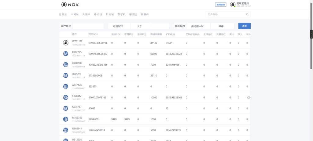 最新NGK区块链源码 NGK矿机挖矿源码 NGK公链程序 数字钱包点对点交易模式 算力插图3