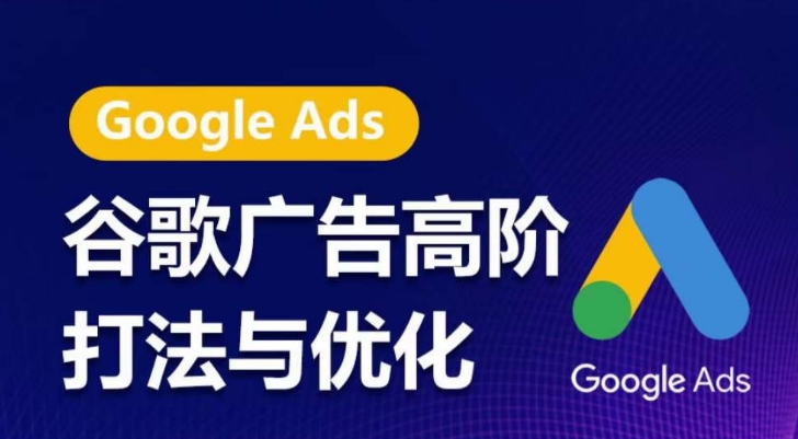 谷歌广告高阶打法与优化，凝结行业精华的谷歌广告体系课程，带你抓住流量红利，最大化ROI-棋牌资源站
