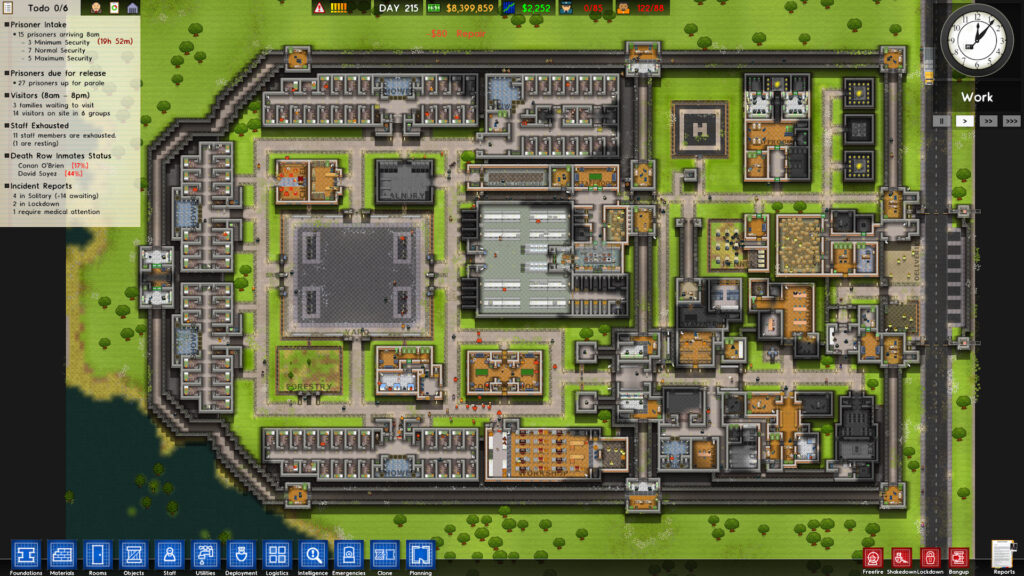 《监狱建筑师/Prison Architect》BUILD 10630057|集成DLCs|容量555MB|官方简体中文|支持键盘.鼠标|赠多项修改器|赠700人超大监狱存档-棋牌资源站