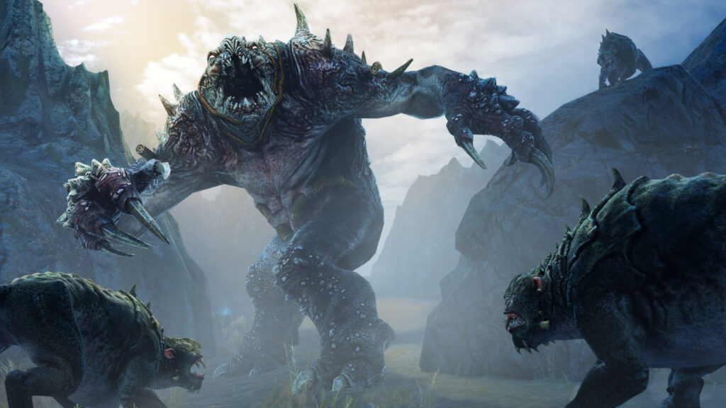 《中土世界：暗影魔多/Middle Earth: Shadow of Mordor》v1951.29年度版集成v4.5简中汉化.高清材质包|容量54GB赠音乐原声|赠多项修改器|赠26级必要符文.全史诗.适合挑战模式.100%收集.105小时存档-棋牌资源站