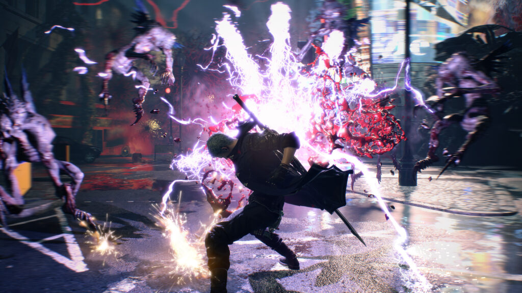 《鬼泣 5 + Vergil 豪华版(Devil May Cry 5: Deluxe Edition + Vergil)all dlcs/附历代合集》v15.12.2020 / Vergil 更新|容量40GB|官方简体中文|支持键鼠.手柄|赠官方原声135首BGM|赠多项修改器|赠全难度S评价,全秘密关卡,血宫全S评价,全技能,全武器,全收集,全CG,全服装,全超级角色存档|赠历代游戏-棋牌资源站