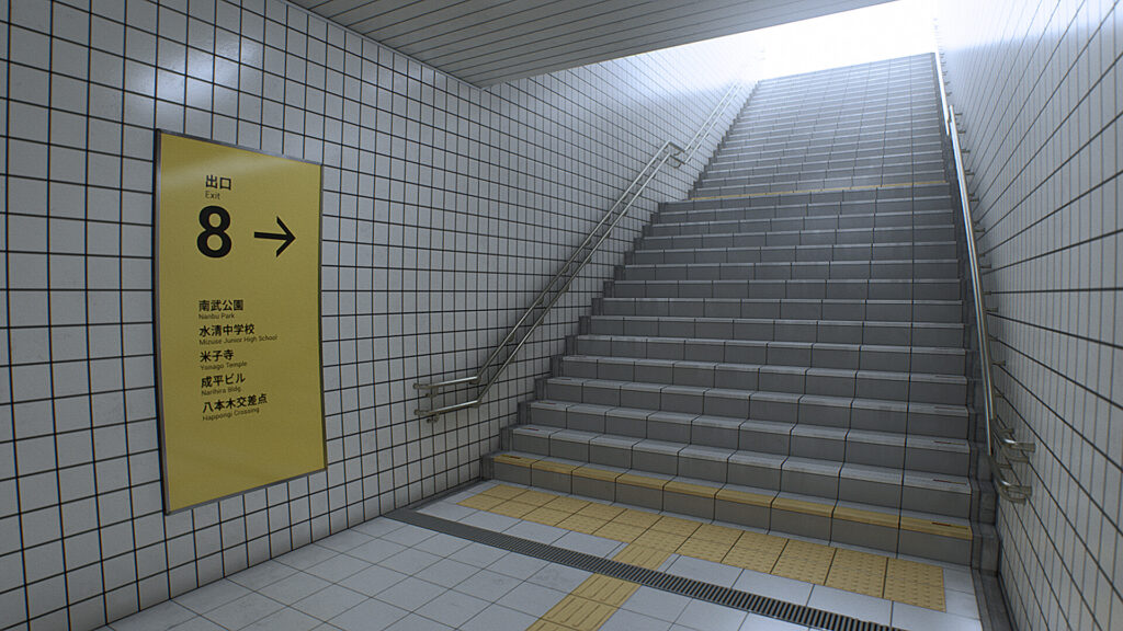 《8番出口/The Exit 8》V1.0.5-TENOKE|官方英/日文|容量1.45GB插图3 《8番出口/The Exit 8》V1.0.5-TENOKE|官方英/日文|容量1.45GB插图3