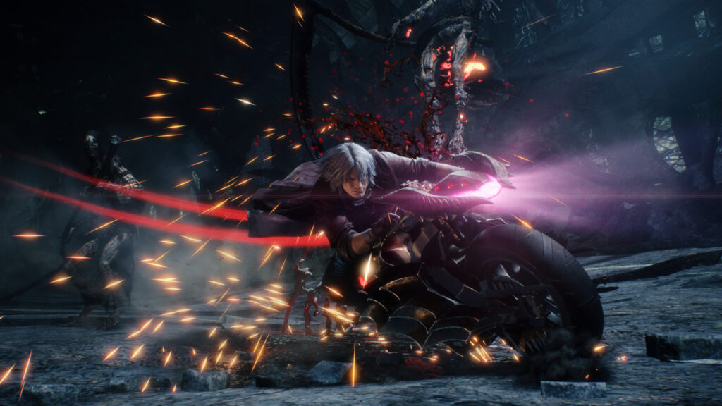 《鬼泣 5 + Vergil 豪华版(Devil May Cry 5: Deluxe Edition + Vergil)all dlcs/附历代合集》v15.12.2020 / Vergil 更新|容量40GB|官方简体中文|支持键鼠.手柄|赠官方原声135首BGM|赠多项修改器|赠全难度S评价,全秘密关卡,血宫全S评价,全技能,全武器,全收集,全CG,全服装,全超级角色存档|赠历代游戏插图2 《鬼泣 5 + Vergil 豪华版(Devil May Cry 5: Deluxe Edition + Vergil)all dlcs/附历代合集》v15.12.2020 / Vergil 更新|容量40GB|官方简体中文|支持键鼠.手柄|赠官方原声135首BGM|赠多项修改器|赠全难度S评价,全秘密关卡,血宫全S评价,全技能,全武器,全收集,全CG,全服装,全超级角色存档|赠历代游戏插图2