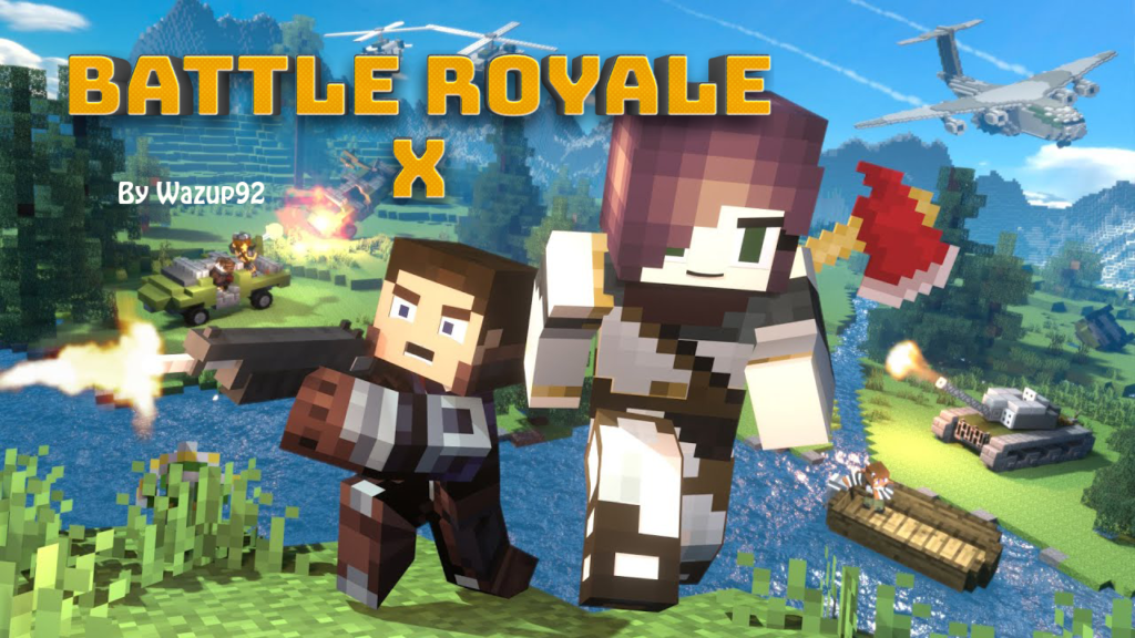 ☠ Battle Royale X ☠ ▄【̷̿┻̿═━一 [枪炮、降落伞、逼真的空投、掠夺模式] 4.1-棋牌资源站