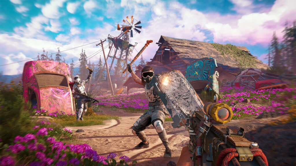 《孤岛惊魂：新曙光/Far Cry: New Dawn》v1.0.5版|容量40GB|集成高清材质包|官方简体中文|赠官方原声35首BGM|赠多项修改器|赠初始武器车辆房屋解锁存档-棋牌资源站