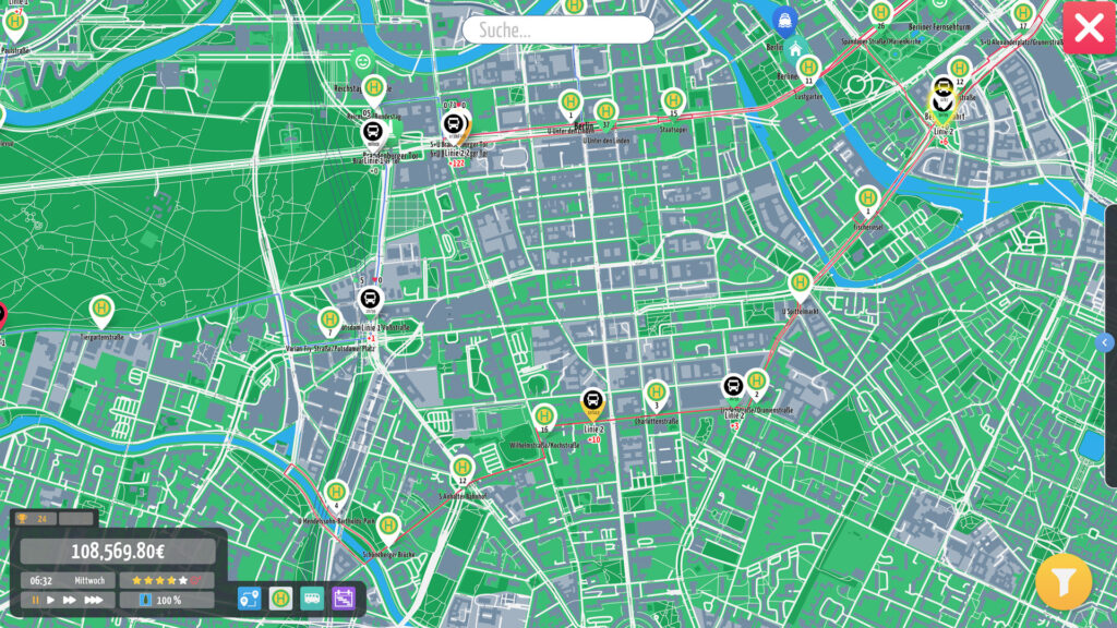 《城市公交经理/City Bus Manager》v1.1.7.13整合地图包|官中|支持键鼠|容量46.71GB插图3 《城市公交经理/City Bus Manager》v1.1.7.13整合地图包|官中|支持键鼠|容量46.71GB插图3