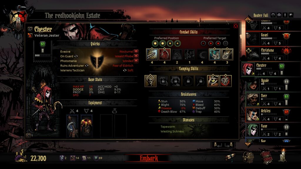 《暗黑地牢/Darkest Dungeon》v25661官中简体|容量3.72GB赠多项修改器|赠4周解锁存档插图4 《暗黑地牢/Darkest Dungeon》v25661官中简体|容量3.72GB赠多项修改器|赠4周解锁存档插图4