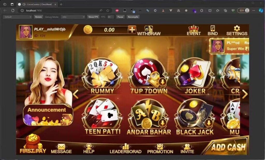 H5+APP印度棋牌电玩游戏全套源码-棋牌资源站