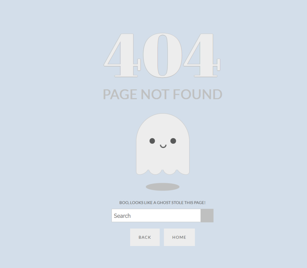 好看的幽灵404动态模板源码-棋牌资源站