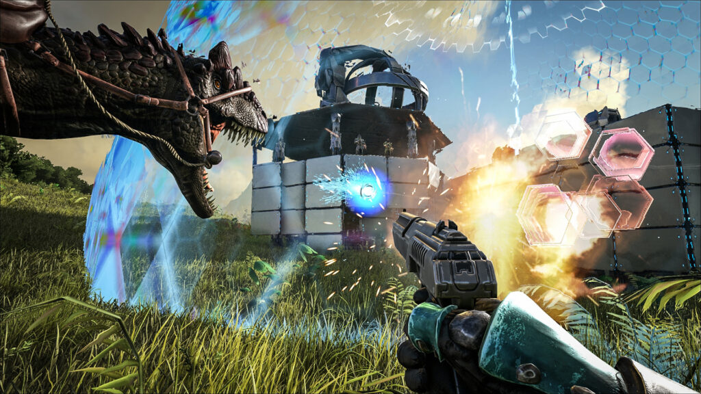《方舟生存进化 ARK Survival Evolved/ARK Expansion Map》V358/集成DLCs/官中/音乐BGM/多项修G器/容量434GB高压版插图2