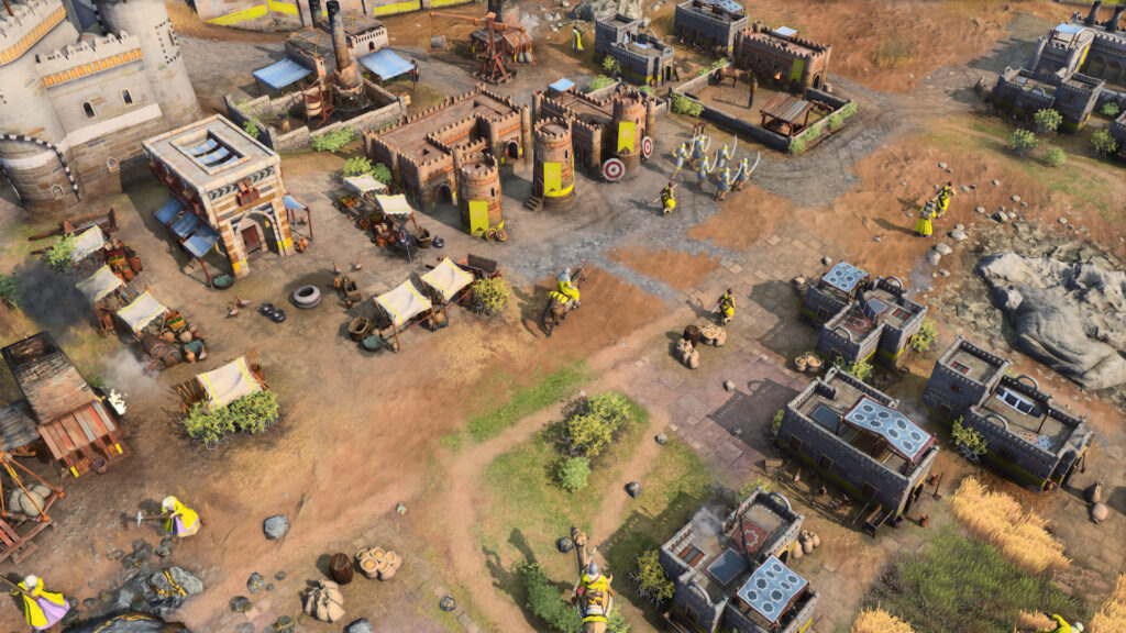 《帝国时代4单机联机版/Age of Empires IV》v5.0.7/官中.国语配音/容量34.6GB/附带修G器-棋牌资源站