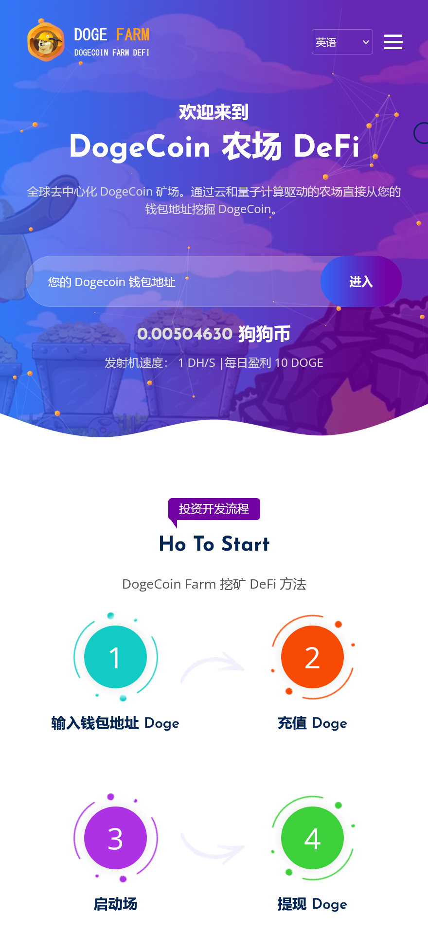 狗狗币存币生息源码/DOGE DeFi矿场/狗狗币DeFi区块链源码+搭建教程-棋牌资源站